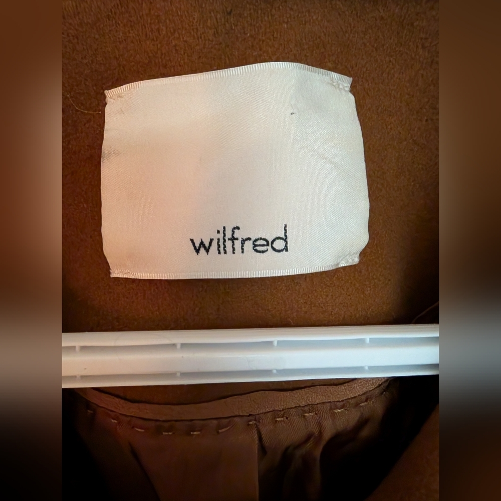 Wilfred Wool Cashmere Blend Coat – Brown | Size L - Picture 9 of 13